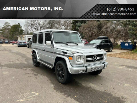 2012 Mercedes-Benz G-Class for sale at AMERICAN MOTORS, INC. in Farmington MN