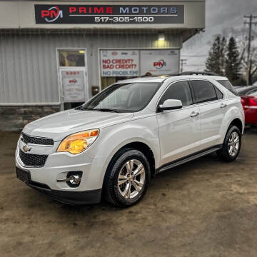 2012 Chevrolet Equinox for sale at Prime Motors in Lansing MI