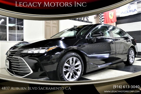 2019 Toyota Avalon for sale at Legacy Motors Inc in Sacramento CA