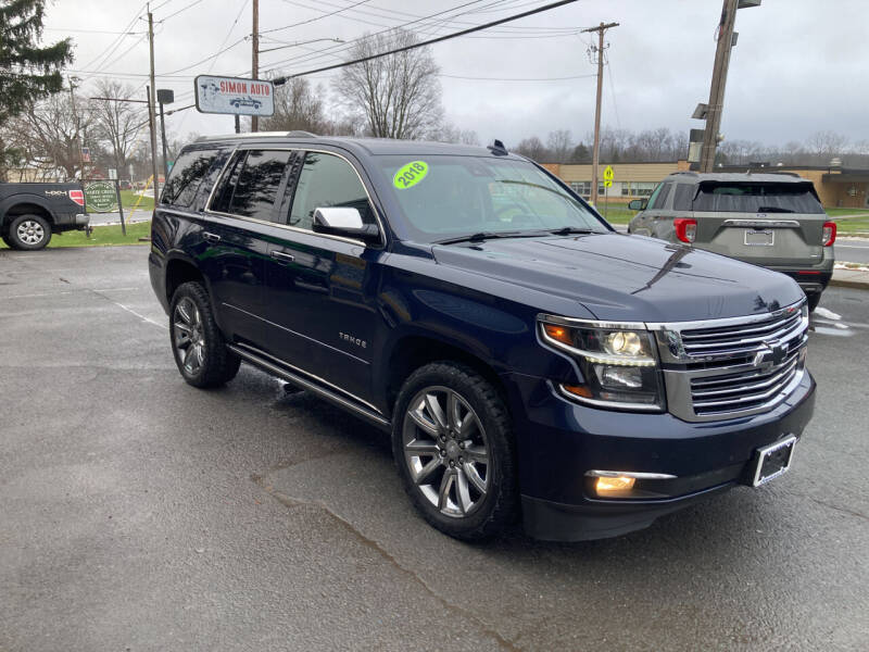 2018 Chevrolet Tahoe for sale at JERRY SIMON AUTO SALES in Cambridge NY