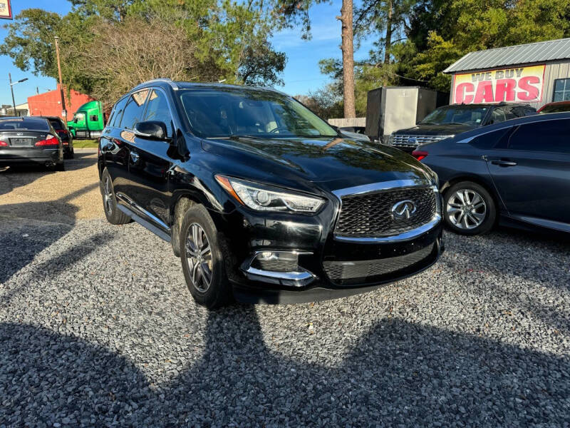 Used 2019 INFINITI QX60 LUXE with VIN 5N1DL0MN8KC511418 for sale in Lafayette, LA