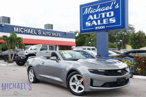 2020 Chevrolet Camaro for sale at Michael's Auto Sales Corp in Hollywood FL