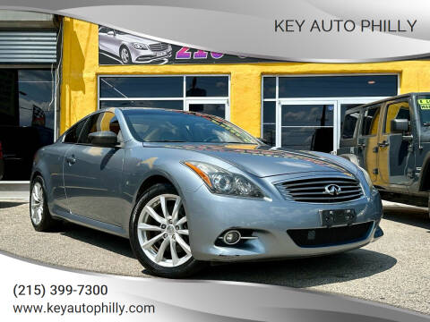 2015 Infiniti Q60 Coupe for sale at Key Auto Philly in Philadelphia PA