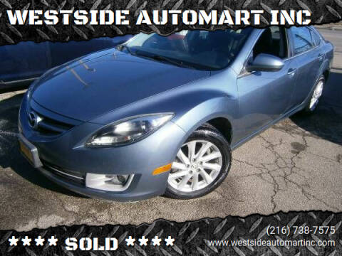 2012 Mazda MAZDA6 for sale at WESTSIDE AUTOMART INC in Cleveland OH