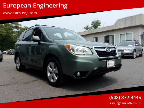 2014 Subaru Forester for sale at European Engineering in Framingham MA