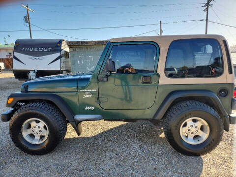 2001 Jeep Wrangler for sale at Huntsman Wholesale LLC in Melba ID