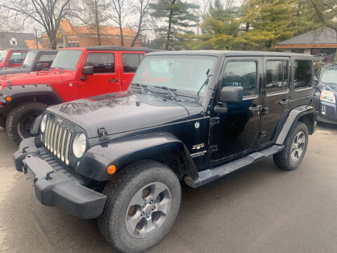 2017 Jeep Wrangler Unlimited for sale at Leonard Enterprise Used Cars in Orion Township MI