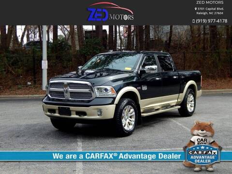 2016 RAM 1500 for sale at Zed Motors in Raleigh NC