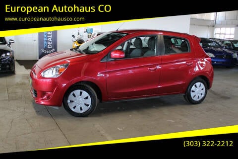 2014 Mitsubishi Mirage for sale at European Autohaus CO in Denver CO