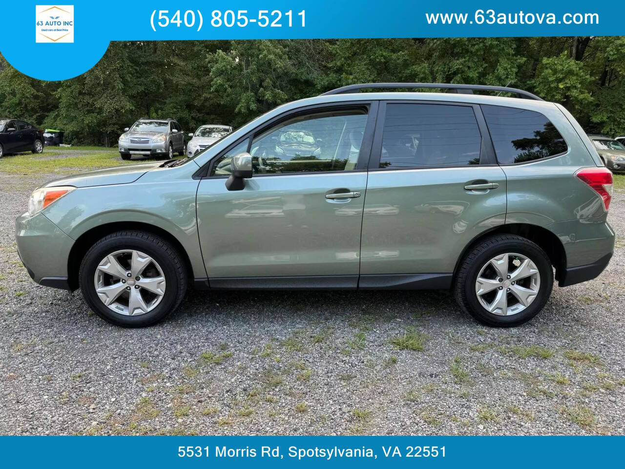 2015 Subaru Forester for sale at 63 Auto Inc in Spotsylvania, VA