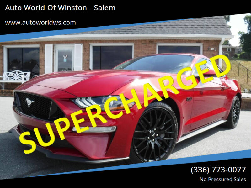 2020 Ford Mustang for sale at Auto World Of Winston - Salem in Winston Salem NC
