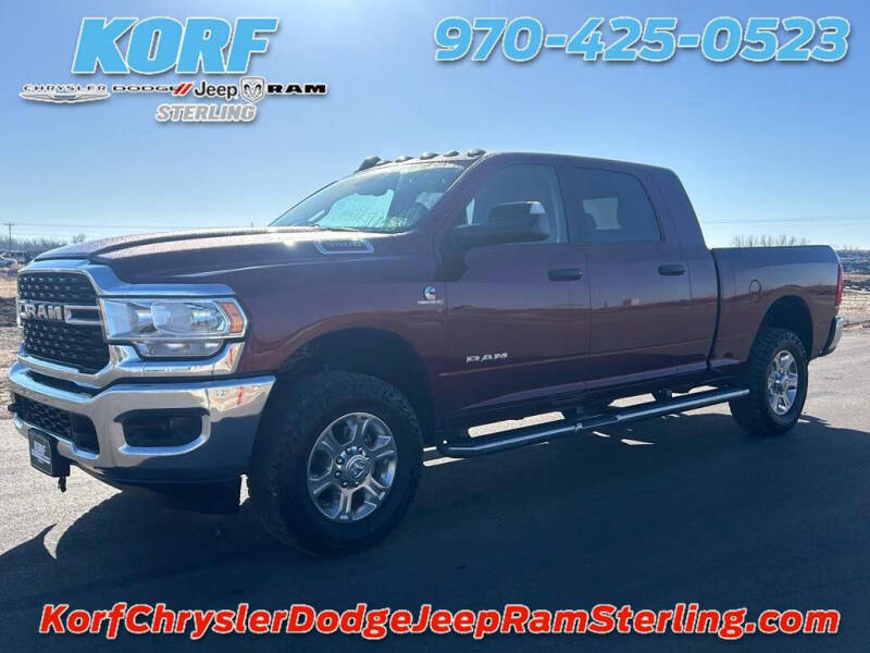 2022 RAM 3500 for sale at Tony Peckham @ Korf Motors in Sterling CO