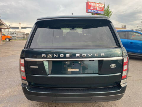 2016 Land Rover Range Rover Supercharged