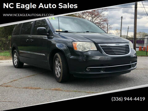 2012 Chrysler Town and Country for sale at NC Eagle Auto Sales in Winston Salem NC
