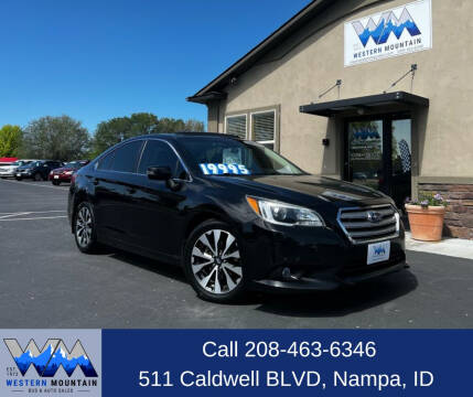 2017 Subaru Legacy for sale at Western Mountain Bus & Auto Sales in Nampa ID