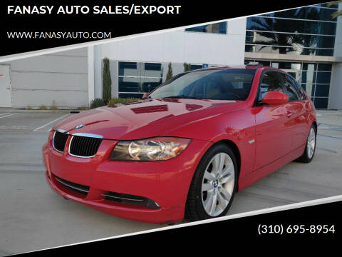 2008 BMW 3 Series for sale at FANASY AUTO SALES/EXPORT in Yorba Linda CA