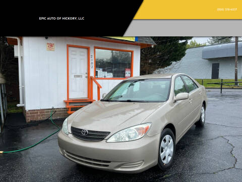 2004 Toyota Camry for sale at Epic Auto of Hickory, LLC in Hickory NC