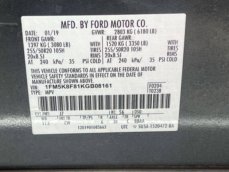 2019 Ford Explorer Limited