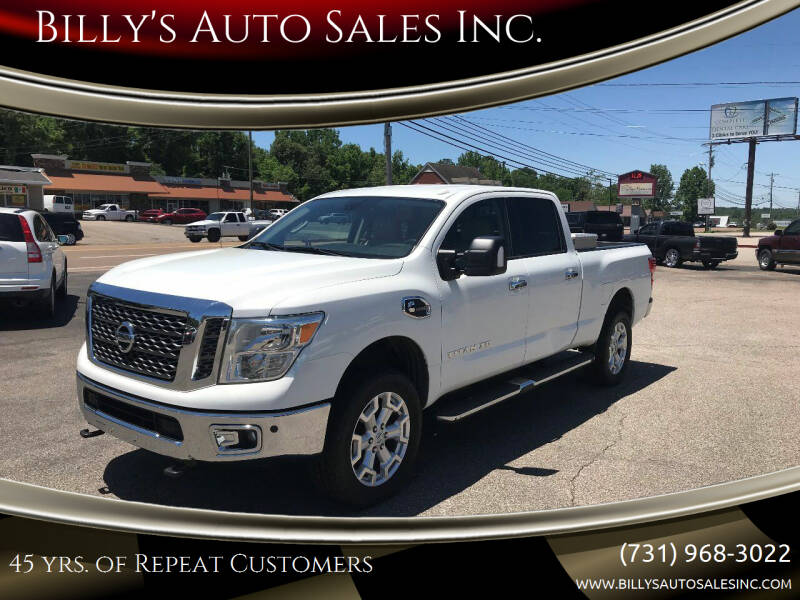 2016 Nissan Titan XD for sale at Billy's Auto Sales in Lexington TN