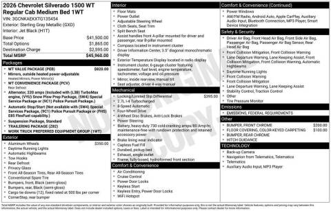 2026 Chevrolet Silverado 1500