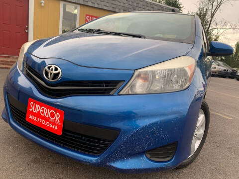 2013 Toyota Yaris for sale at Superior Auto Sales, LLC in Wheat Ridge CO