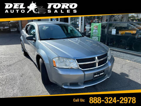 2008 Dodge Avenger for sale at DEL TORO AUTO SALES in Auburn WA