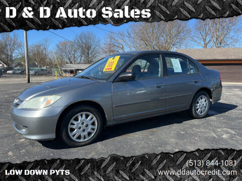 2004 Honda Civic for sale at D & D Auto Sales in Hamilton OH