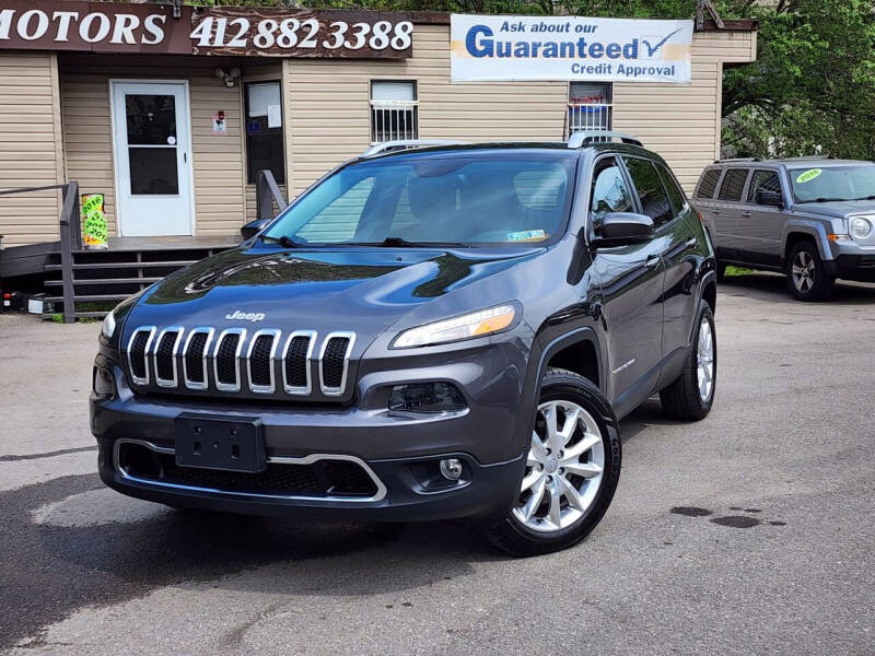 2016 Jeep Cherokee for sale at Ultra 1 Motors in Pittsburgh PA