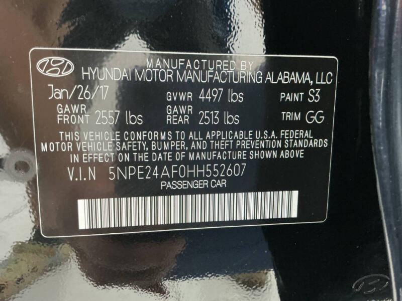 2017 Hyundai Sonata