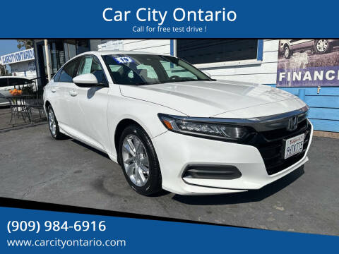 2019 Honda Accord for sale at Car City Ontario in Ontario CA