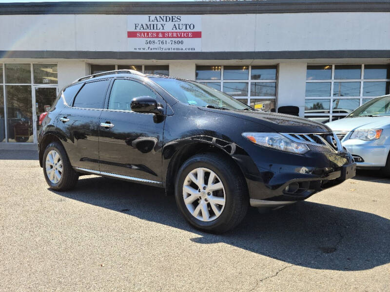 2011 Nissan Murano for sale at Landes Family Auto Sales in Attleboro MA