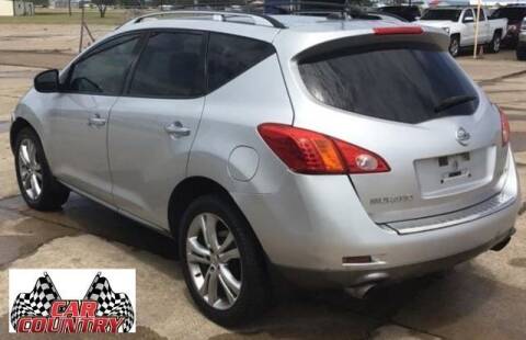 2009 Nissan Murano for sale at Car Country in Victoria TX