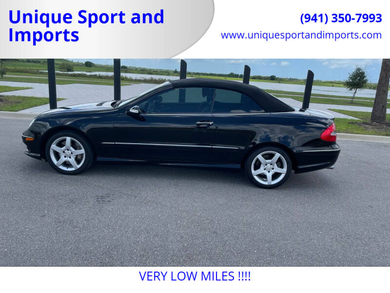 2006 Mercedes-Benz CLK for sale at Unique Sport and Imports in Sarasota FL