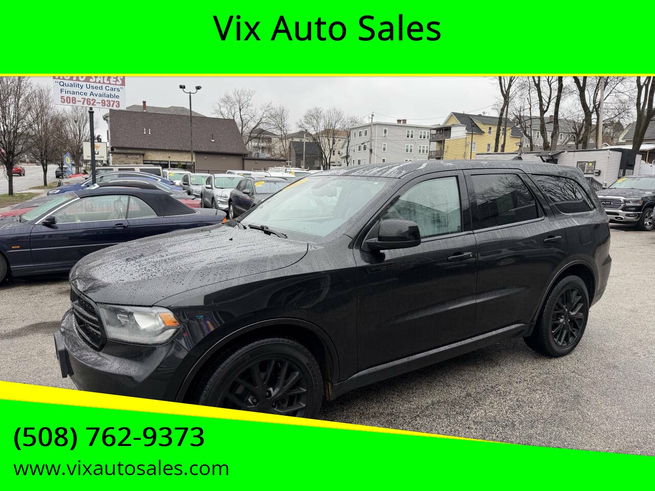 Black 2015 Dodge Durango SXT AWD SXT 4dr SUV 1