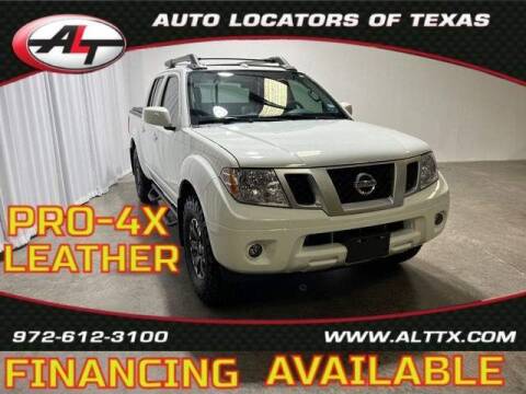 2015 Nissan Frontier for sale at AUTO LOCATORS OF TEXAS in Plano TX