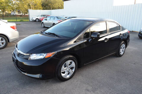 2013 Honda Civic for sale at CHEVYFORD MOTORPLEX in San Antonio TX