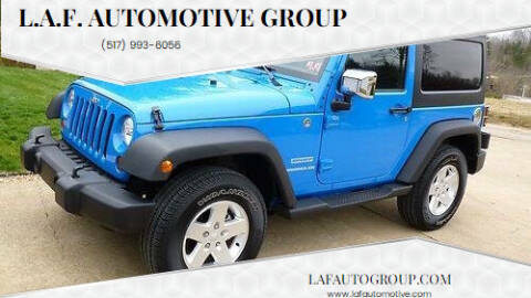 2011 Jeep Wrangler for sale at L.A.F. Automotive Group in Lansing MI