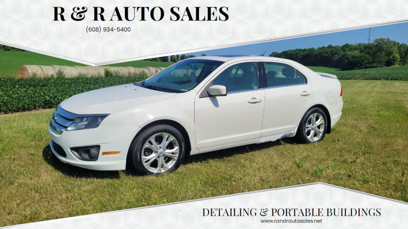 2012 Ford Fusion for sale at R & R AUTO SALES in Juda WI