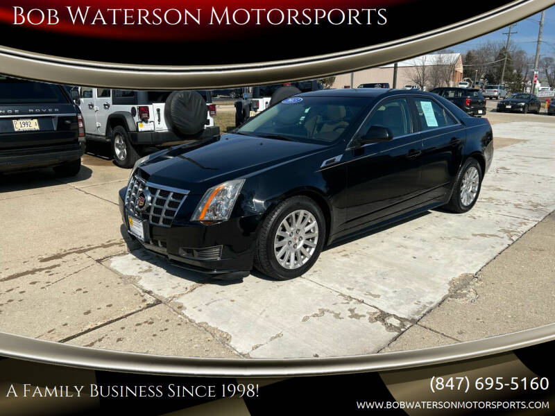 2013 Cadillac CTS for sale at Bob Waterson Motorsports in South Elgin IL
