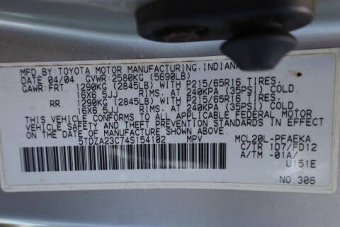2004 Toyota Sienna