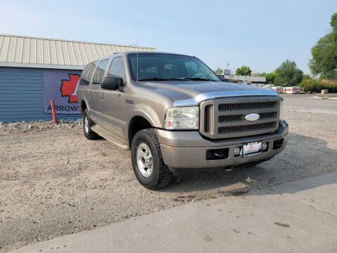 2005 Ford Excursion for sale at Arrowhead Auto in Riverton WY