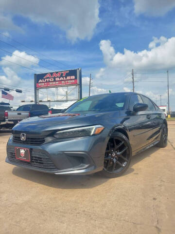 2022 Honda Civic for sale at AMT AUTO SALES LLC in Houston TX