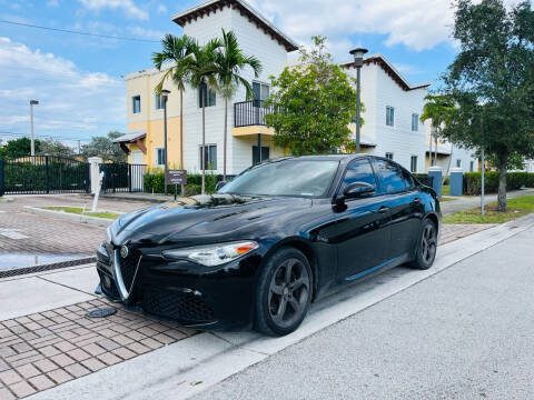 2018 Alfa Romeo Giulia for sale at SOUTH FLORIDA AUTO in Hollywood FL