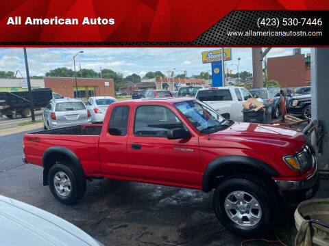 2002 Toyota Tacoma for sale at All American Autos in Kingsport TN
