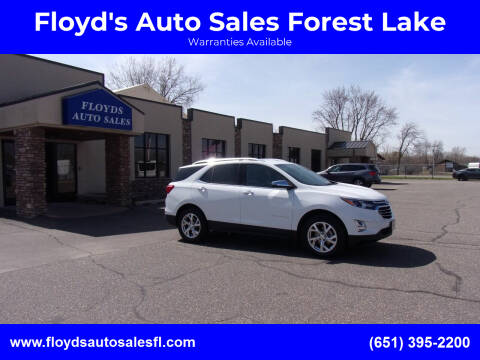2018 Chevrolet Equinox for sale at Floyd's Auto Sales Forest Lake in Forest Lake MN