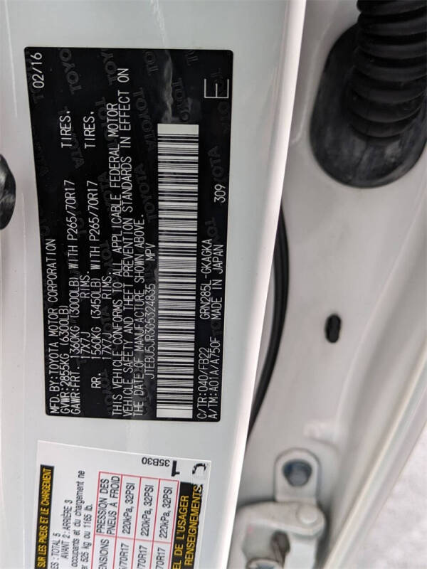 2016 Toyota 4Runner SR5