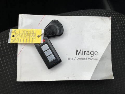 2015 Mitsubishi Mirage ES