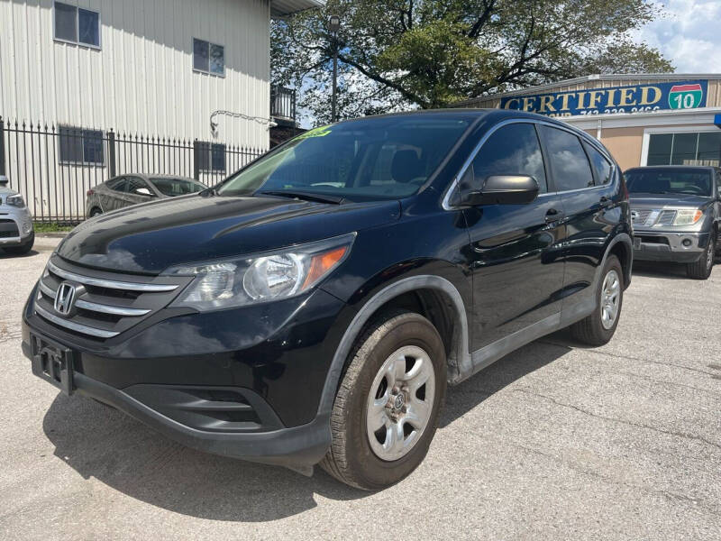 2014 Honda CR-V for sale at CERTIFIED AUTO GROUP in Houston TX