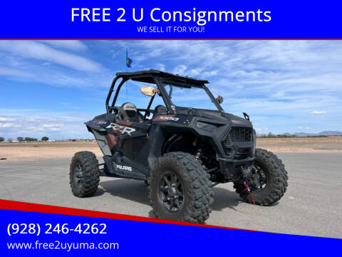 2021 Polaris RZR for sale at FREE 2 U Consignments in Yuma AZ