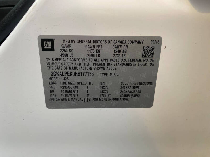 2017 GMC Terrain SLT